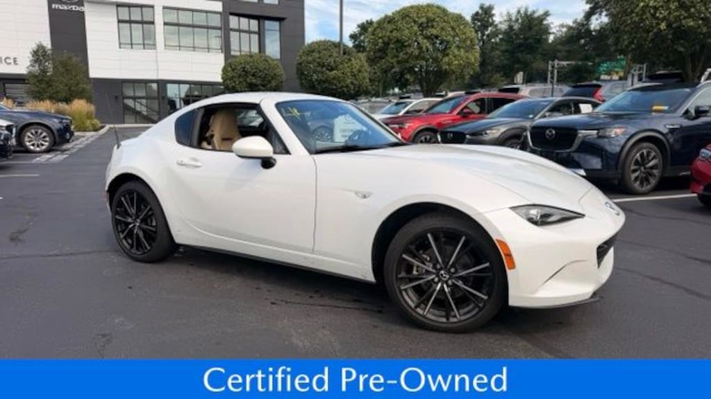 Certified 2025 Mazda MX-5 Miata RF Grand Touring Convertible