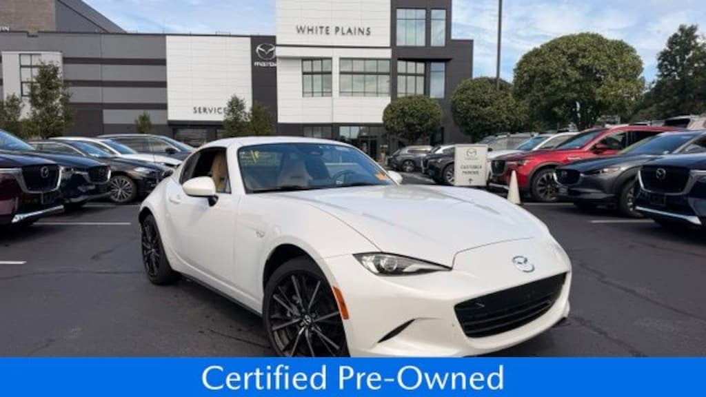 Certified 2025 Mazda MX-5 Miata RF Grand Touring Convertible