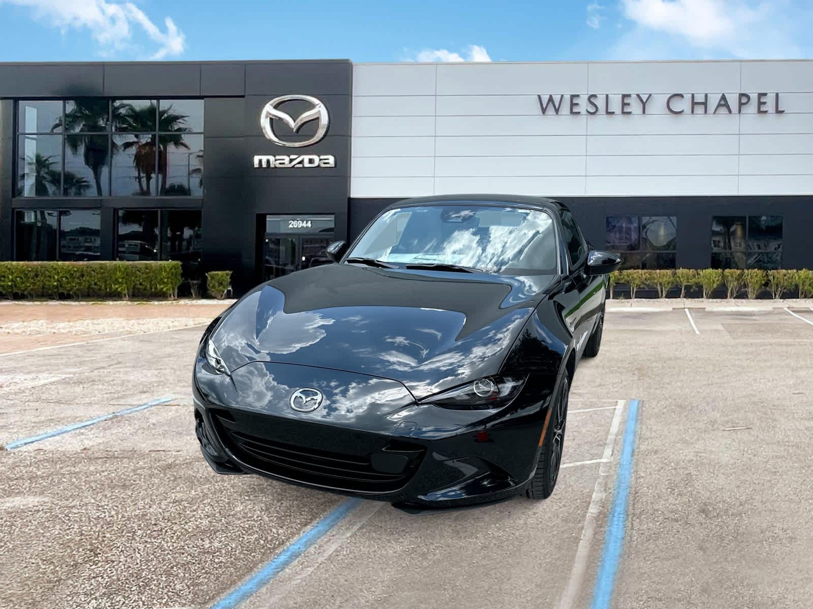 New 2026 Mazda MX-5 Miata RF Convertible Grand Touring Jet Black