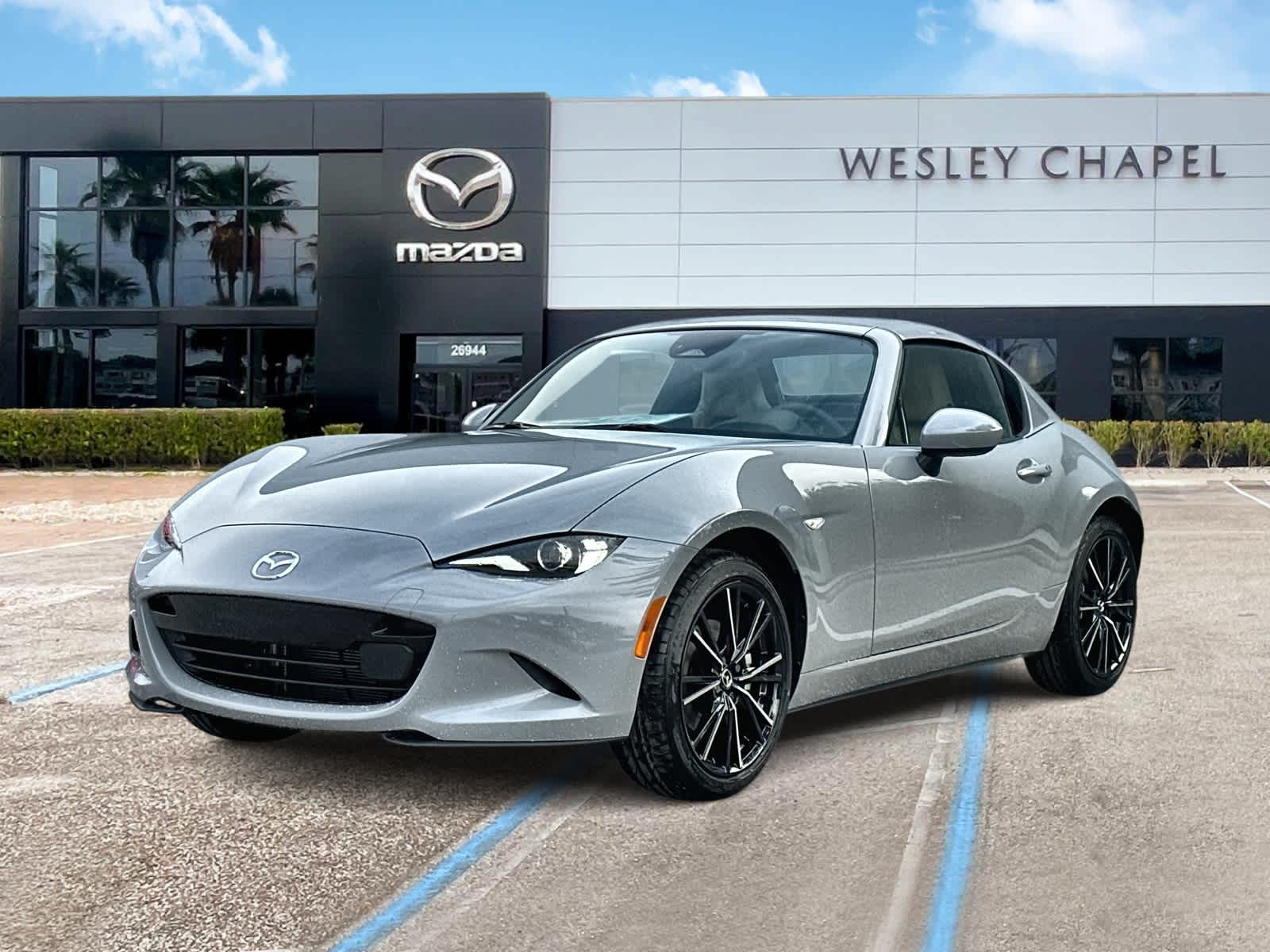 New 2026 Mazda MX-5 Miata RF Convertible Grand Touring Gray For