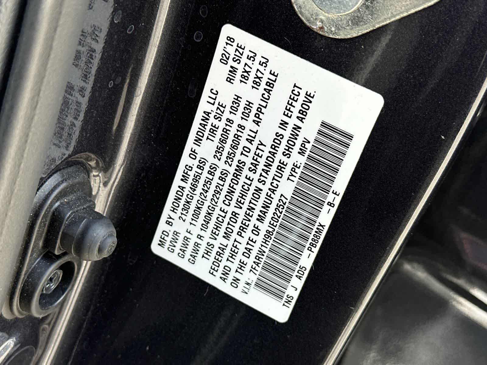 Thumbnail: 2018 Honda CR-V - 20