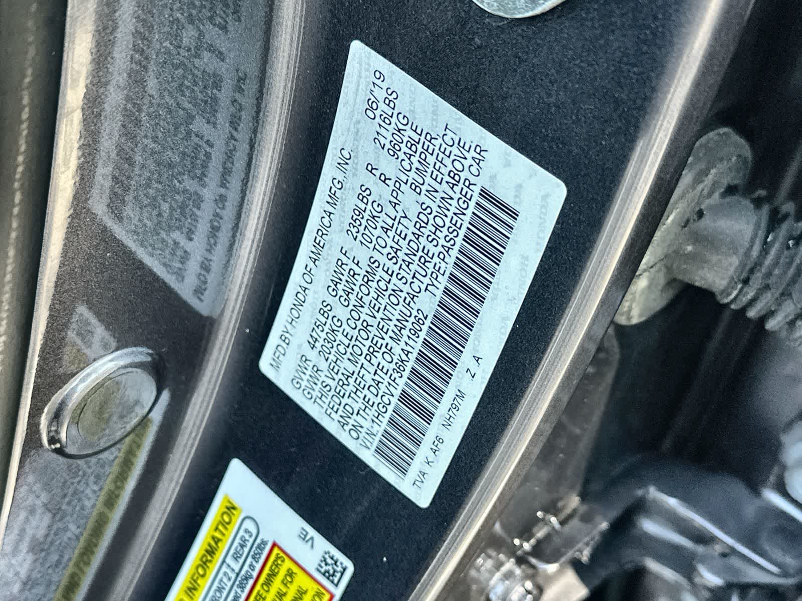 Thumbnail: 2019 Honda Accord - 25