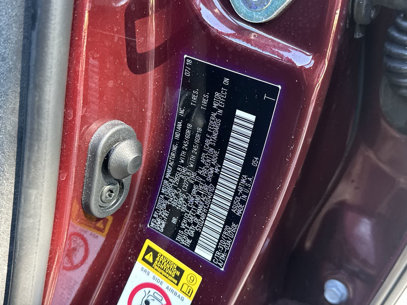 Thumbnail: 2018 Toyota Highlander - 20