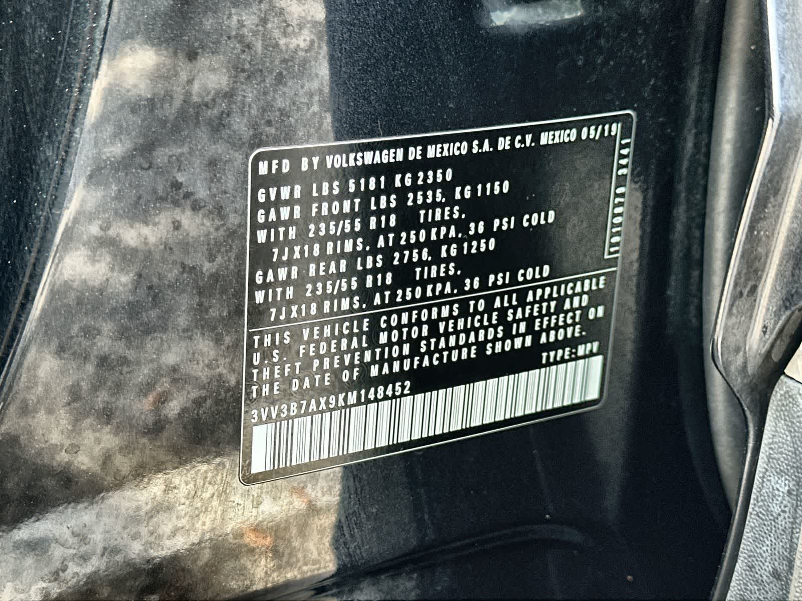 Thumbnail: 2019 Volkswagen Tiguan - 21