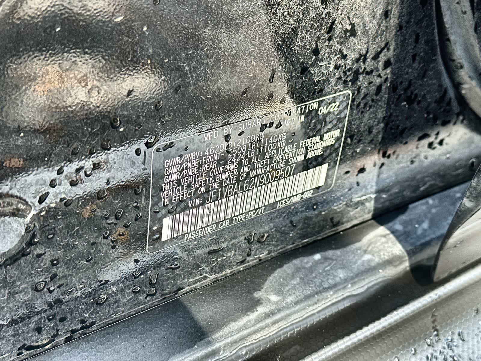 Thumbnail: 2022 Subaru WRX - 25