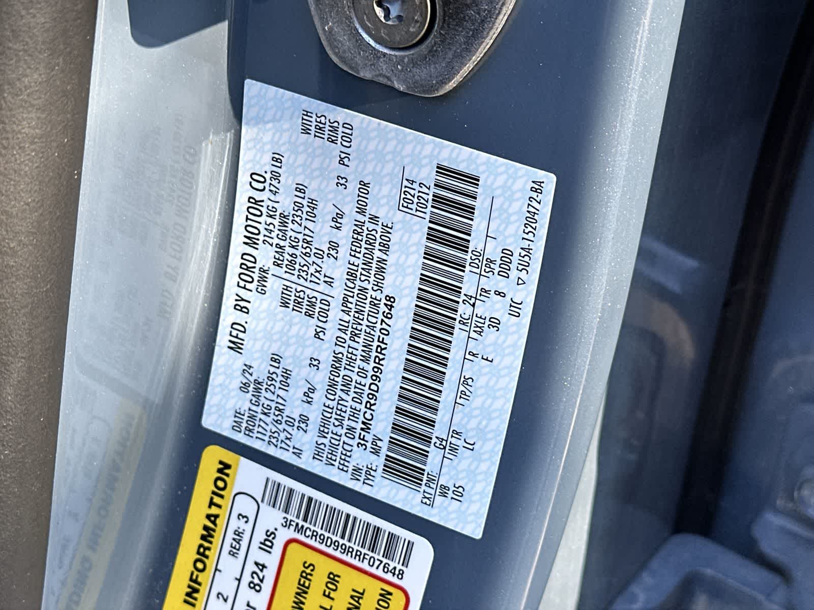 Thumbnail: 2024 Ford Bronco Sport - 21