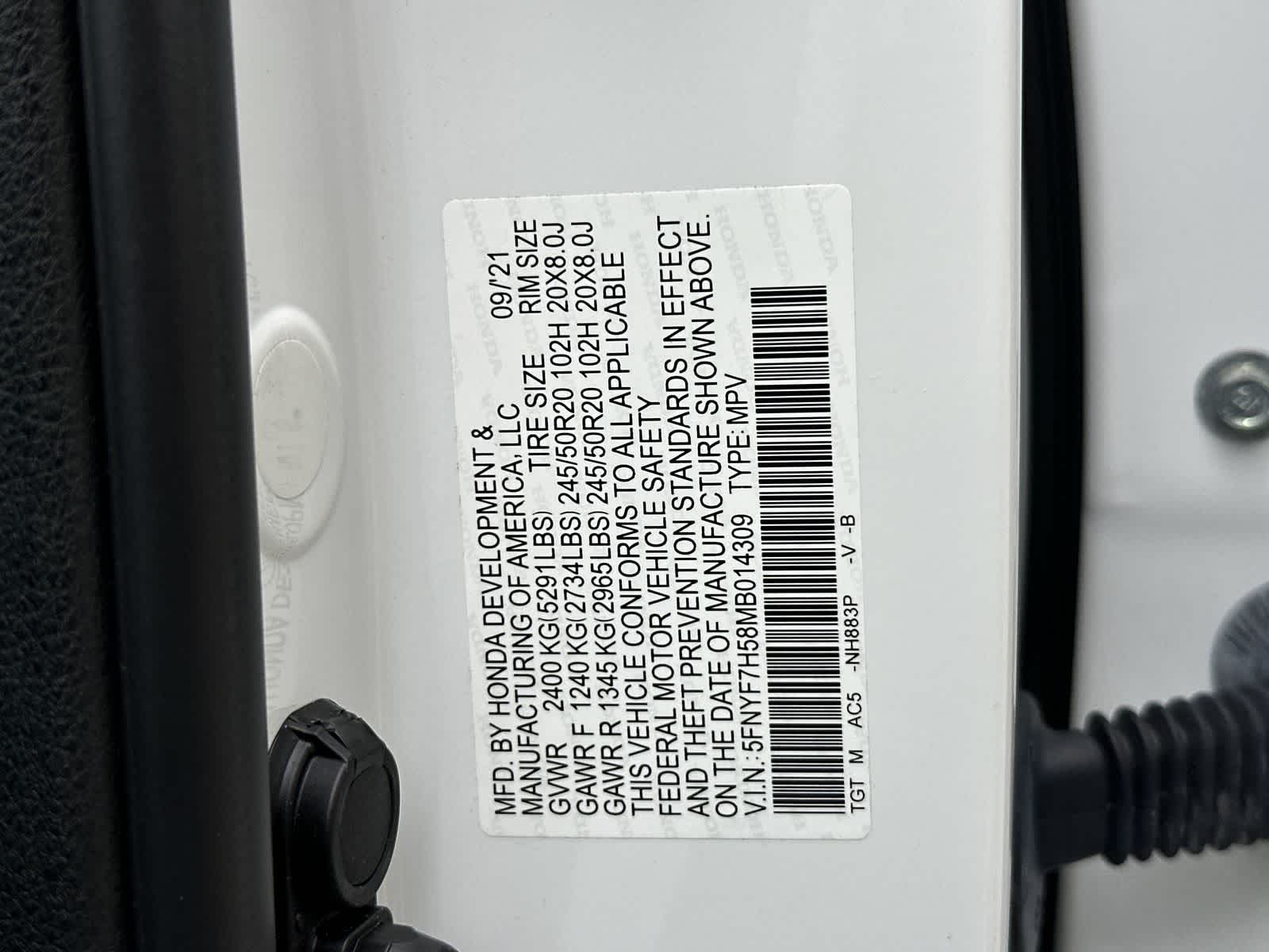 Thumbnail: 2021 Honda Passport - 23