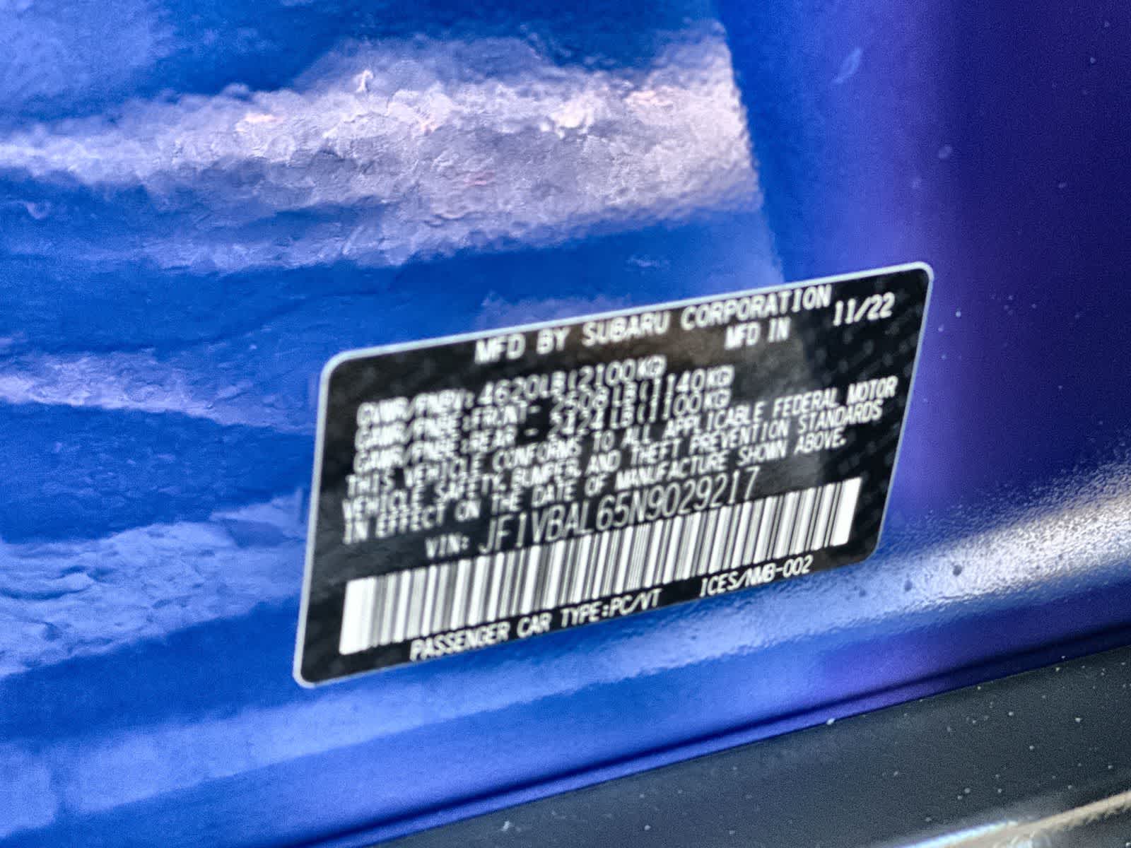 Thumbnail: 2022 Subaru WRX - 21