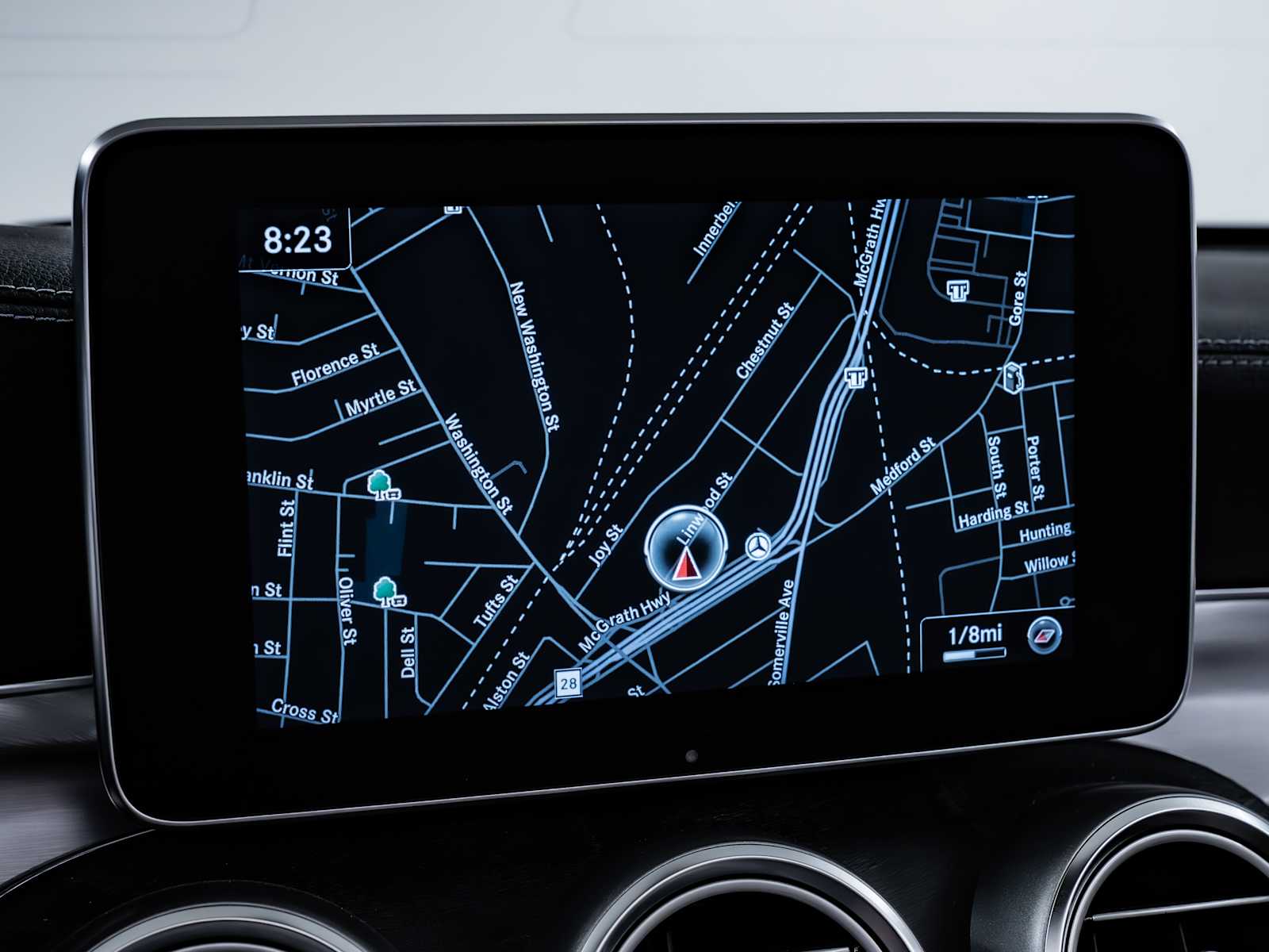 used 2017 Mercedes-Benz C-Class car, priced at $23,998