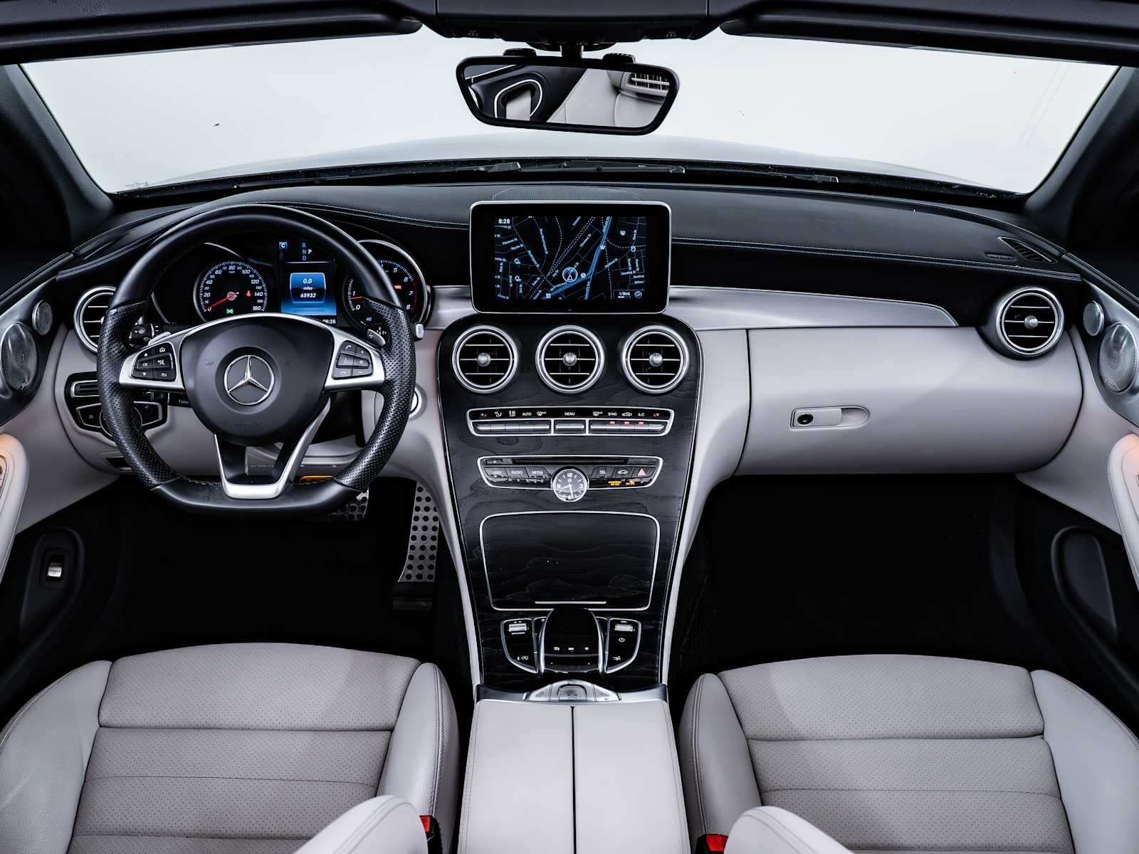 used 2017 Mercedes-Benz C-Class car, priced at $23,998