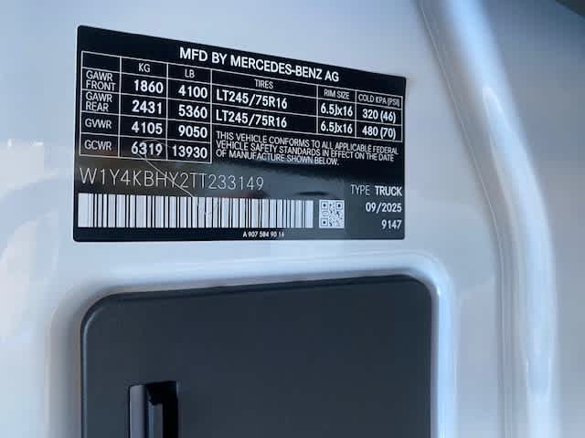2026 Mercedes-Benz Sprinter Cargo Van Base - Photo 6