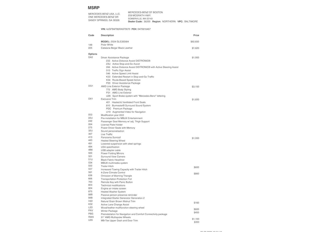Certified 2024 Mercedes-Benz GLE 350 4MATIC SUV