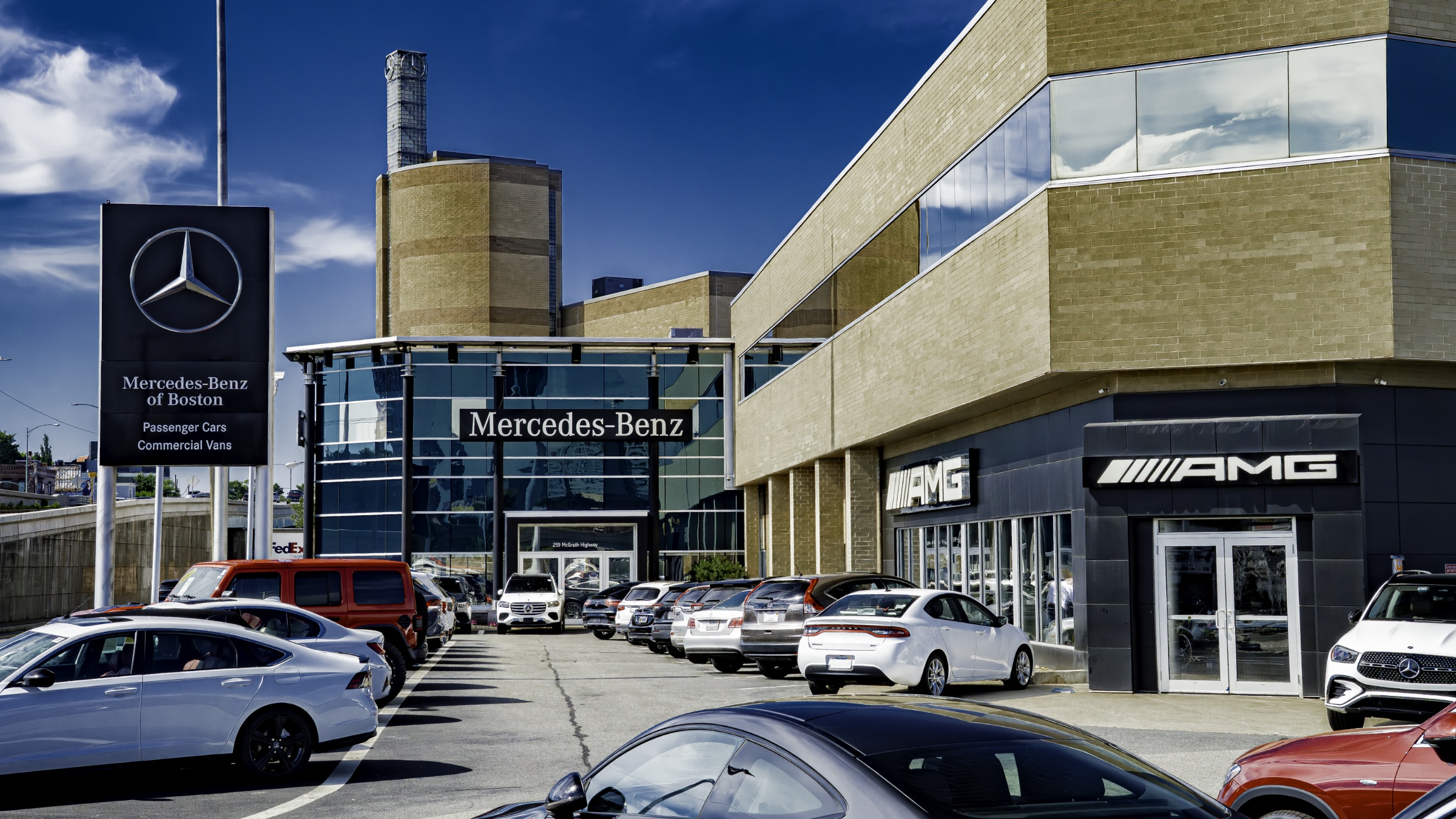 Mercedes-Benz of Boston Dealership.