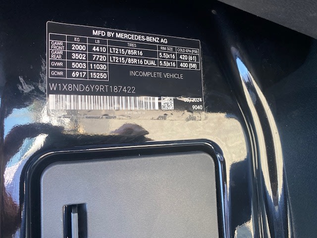 used 2024 Mercedes-Benz Sprinter 3500 XD car, priced at $112,478