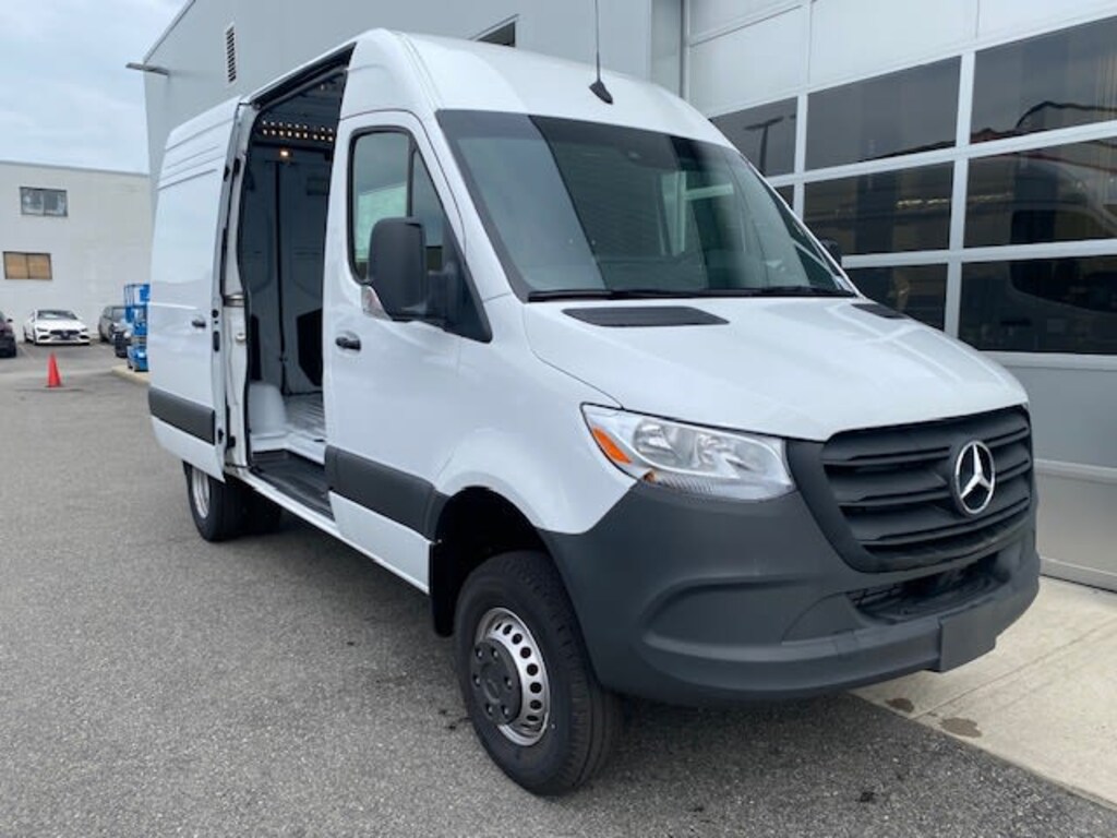 Used 2024 Mercedes-Benz Sprinter 3500 XD High Roof 144" wb AWD Diesel Cargo Van Van Cargo Van