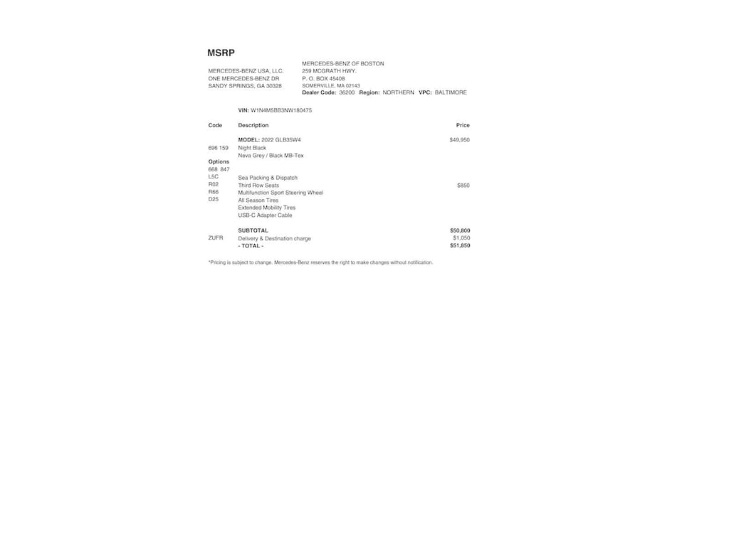 Certified 2022 Mercedes-Benz AMG GLB 35 4MATIC SUV