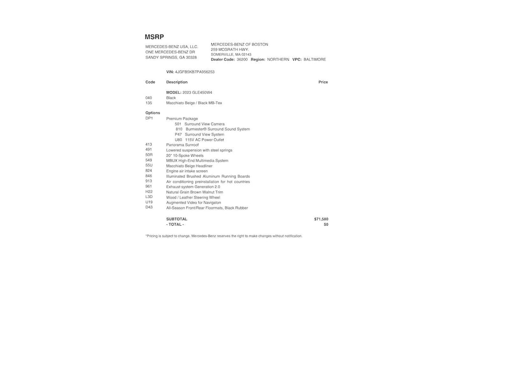 Certified 2023 Mercedes-Benz GLE 450 4MATIC SUV