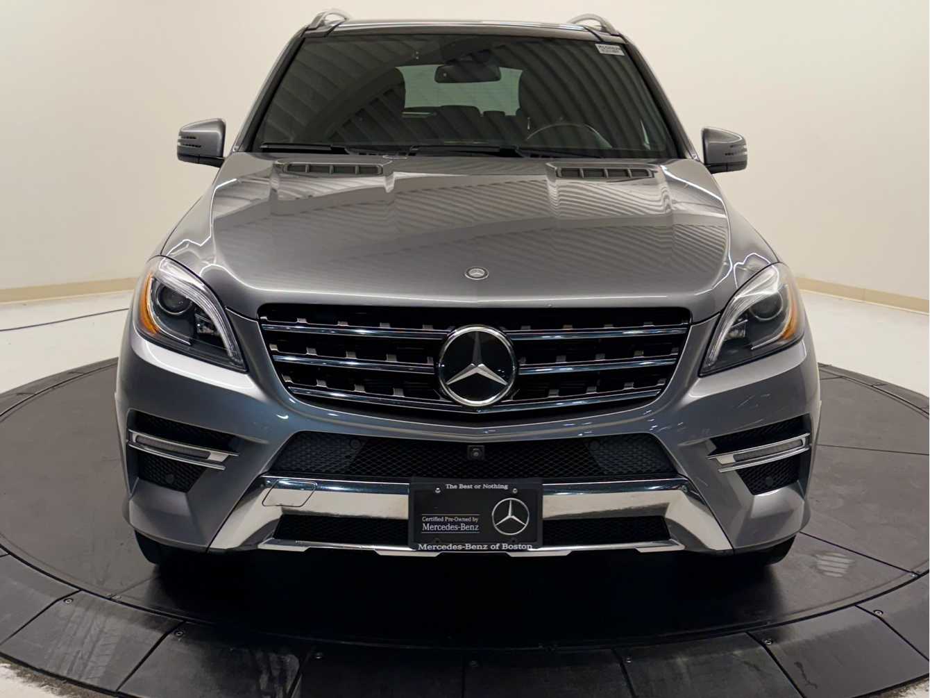 Used 2015 Mercedes-Benz M-Class ML400 with VIN 4JGDA5GB5FA586051 for sale in Somerville, MA