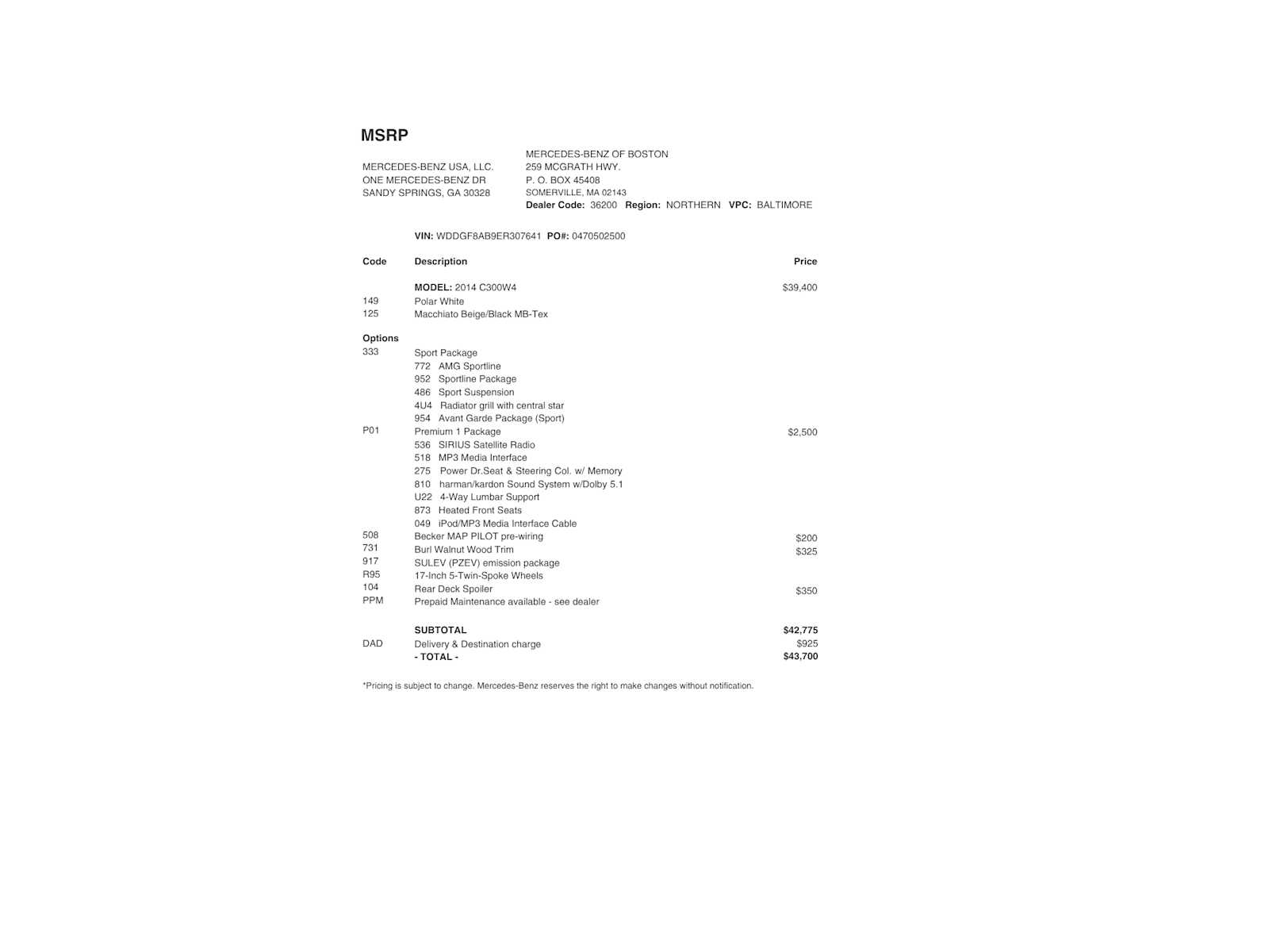 used 2014 Mercedes-Benz C-Class car, priced at $12,498