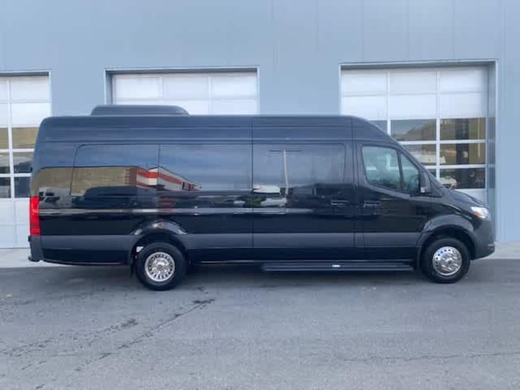 New 2024 Mercedes-Benz Sprinter 3500 HR 170" wb Ext 15 Seat Smartliner Passenger Van Van Extended Cargo Van