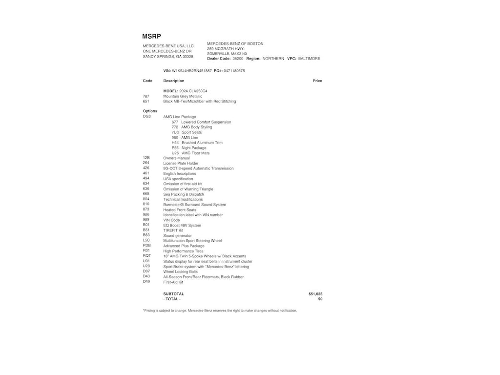 Certified 2024 Mercedes-Benz CLA 250 4MATIC Coupe