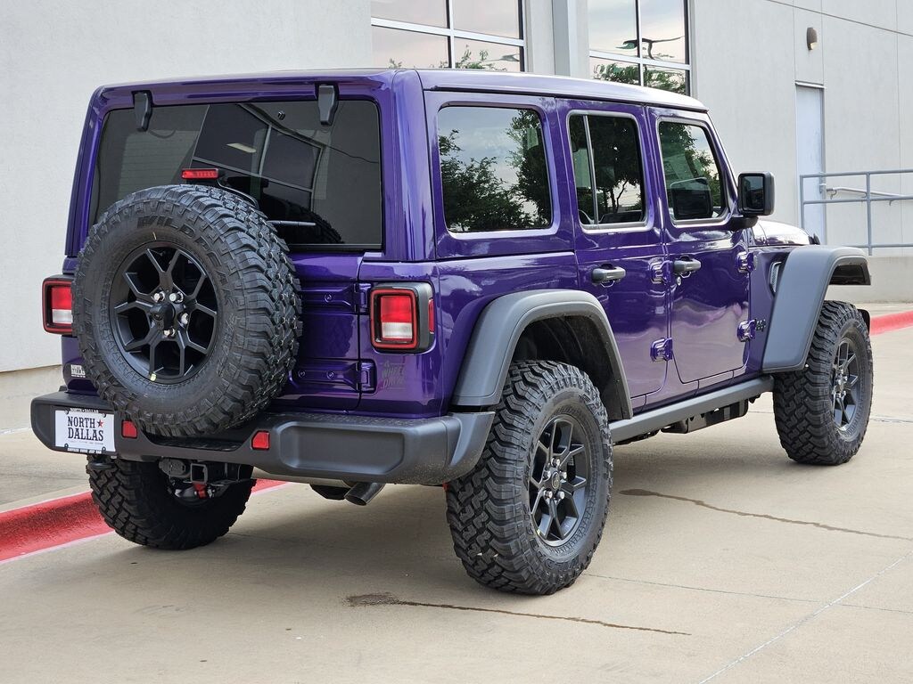 New 2026 Jeep Wrangler 4-DOOR WILLYS Sport Utility