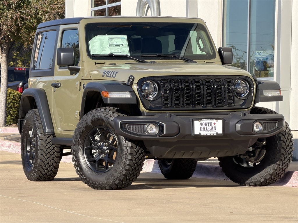 New 2026 Jeep Wrangler 2-DOOR WILLYS Sport Utility