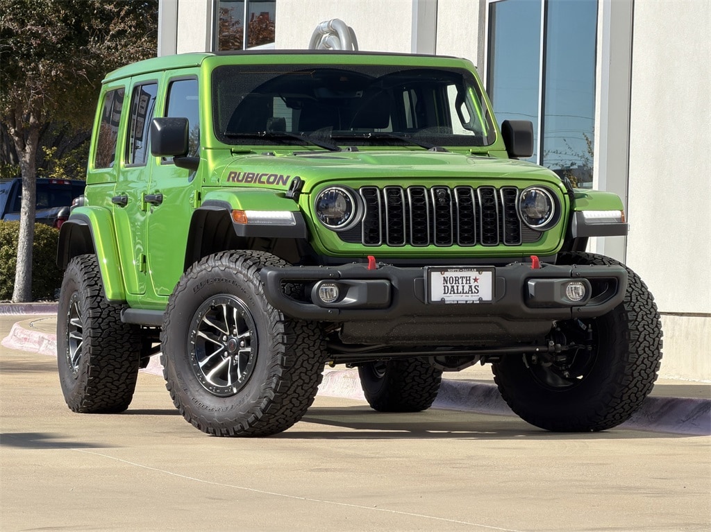 New 2025 Jeep Wrangler 4-DOOR RUBICON X Sport Utility