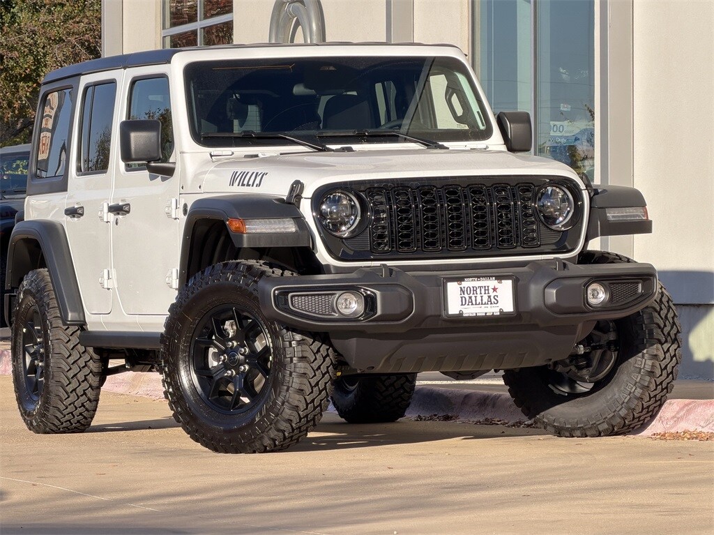 New 2026 Jeep Wrangler 4-DOOR WILLYS Sport Utility