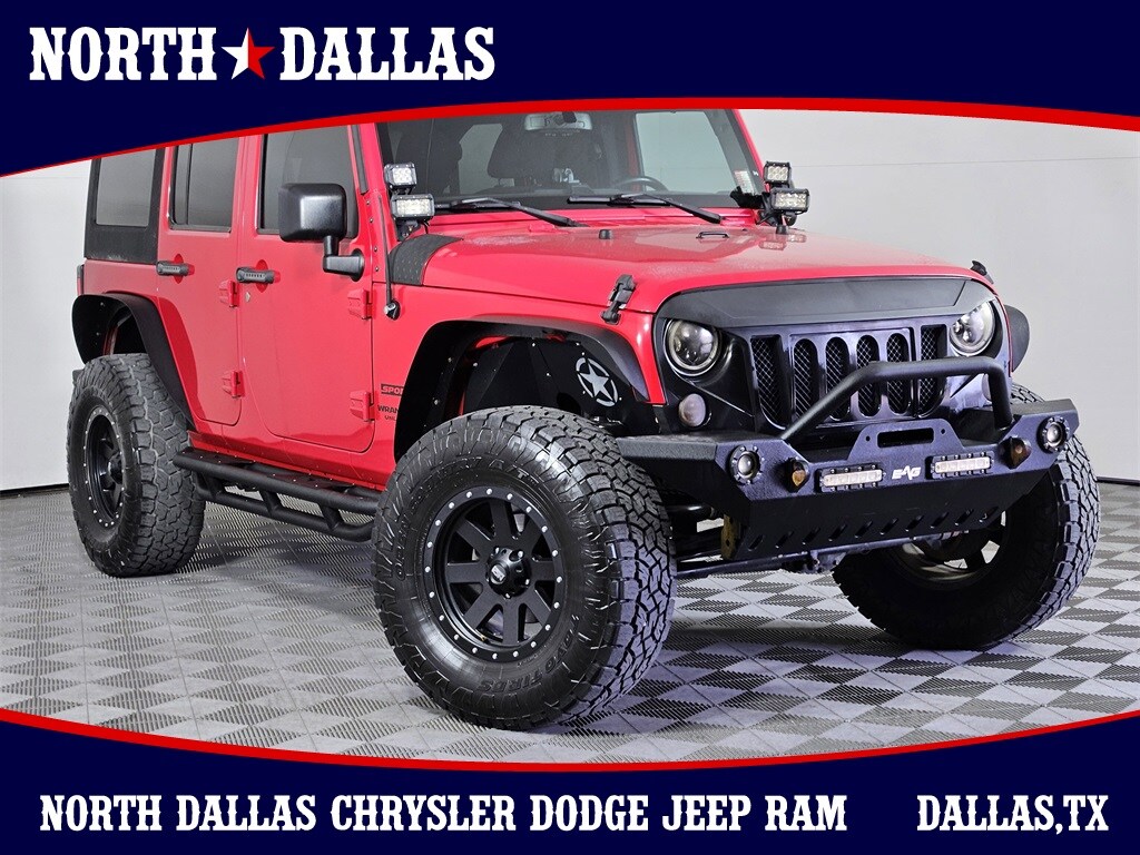 Used 2016 Jeep Wrangler JK Unlimited Sport 4X4 SUV