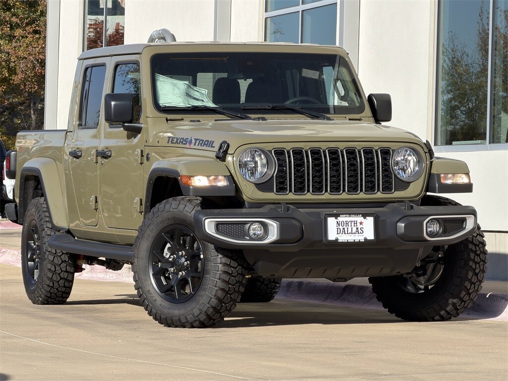 New 2025 Jeep Gladiator TEXAS TRAIL 4X4 Pickup