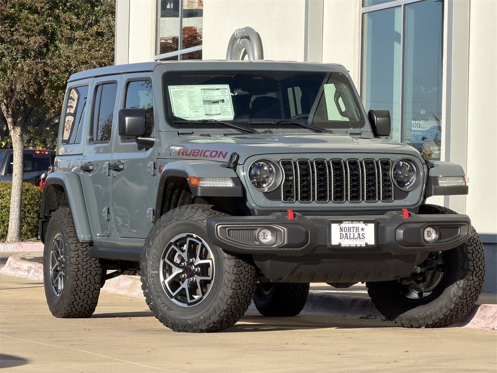 New 2025 Jeep Wrangler 4-DOOR RUBICON Sport Utility