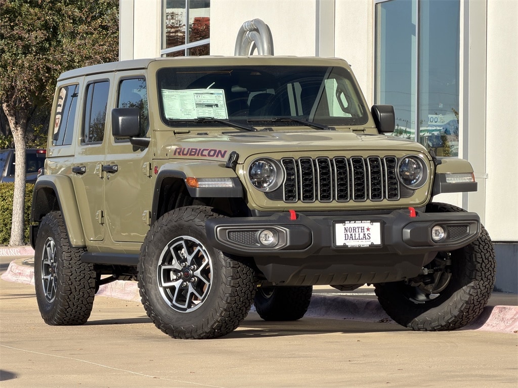 New 2025 Jeep Wrangler 4-DOOR RUBICON Sport Utility
