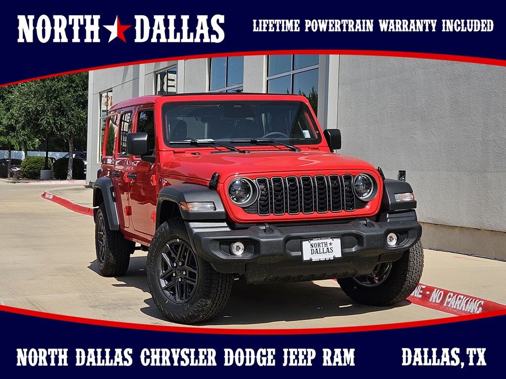 New 2026 Jeep Wrangler 4-DOOR SPORT S Sport Utility