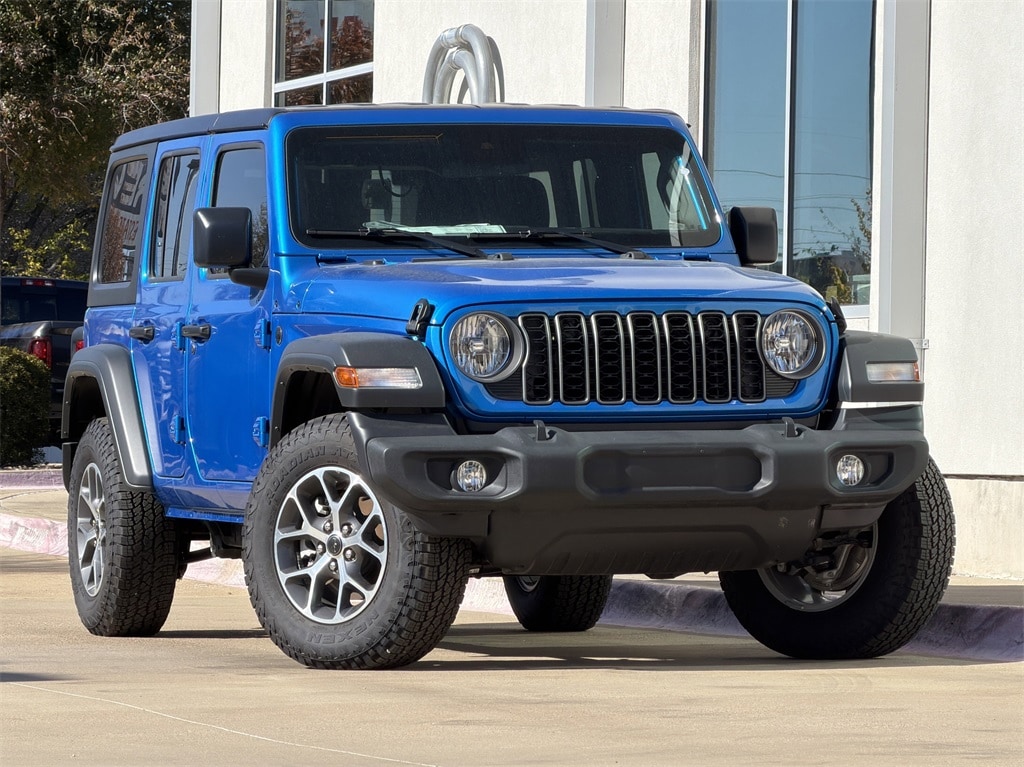 New 2025 Jeep Wrangler 4-DOOR SPORT S Sport Utility