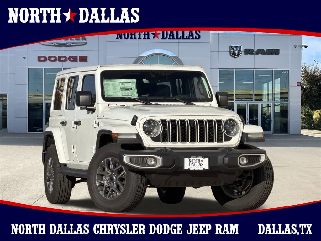 New 2025 Jeep Wrangler 4-DOOR SAHARA Sport Utility