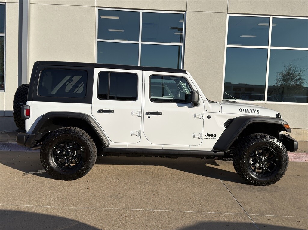 New 2026 Jeep Wrangler 4-DOOR WILLYS Sport Utility