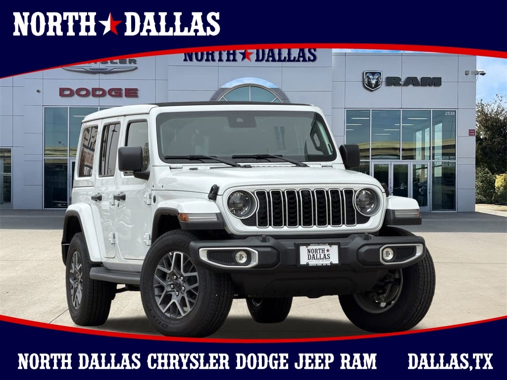 New 2025 Jeep Wrangler 4-DOOR SAHARA Sport Utility