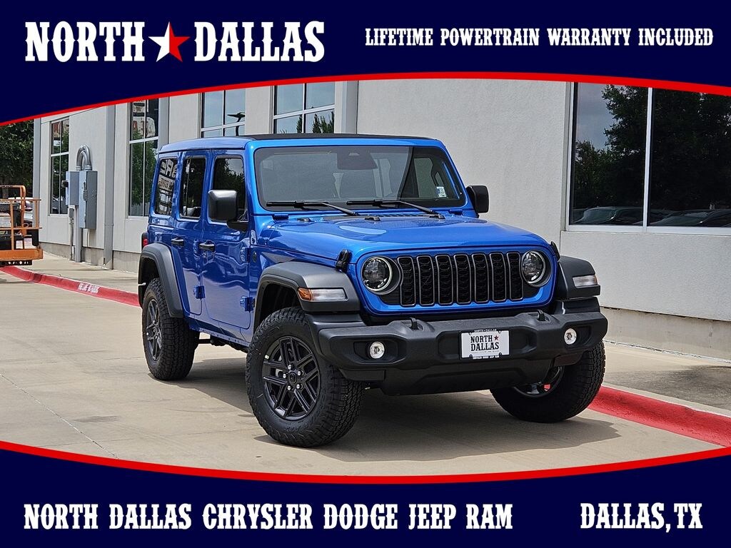 New 2026 Jeep Wrangler 4-DOOR SPORT S Sport Utility