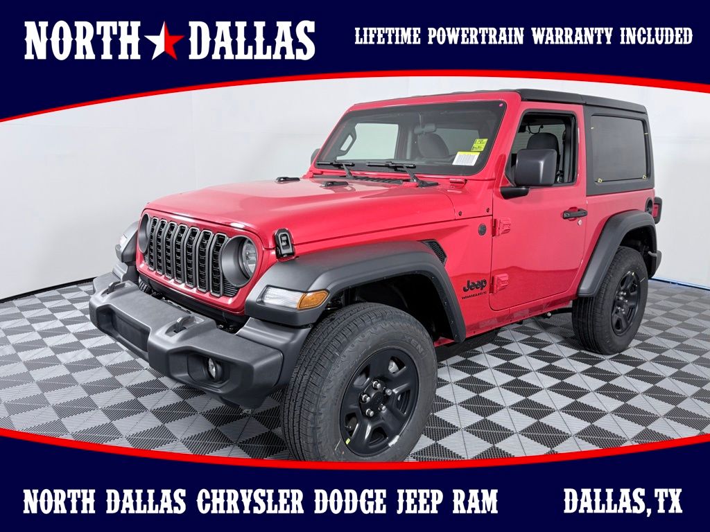 New 2026 Jeep Wrangler 2-Door Sport 4x4