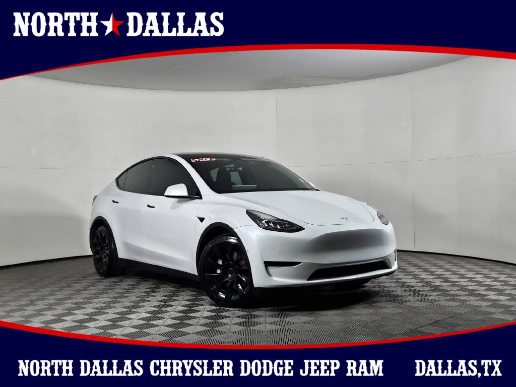 Used 2022 Tesla Model Y Long Range with VIN 7SAYGDEE0NF324152 for sale in Dallas, TX