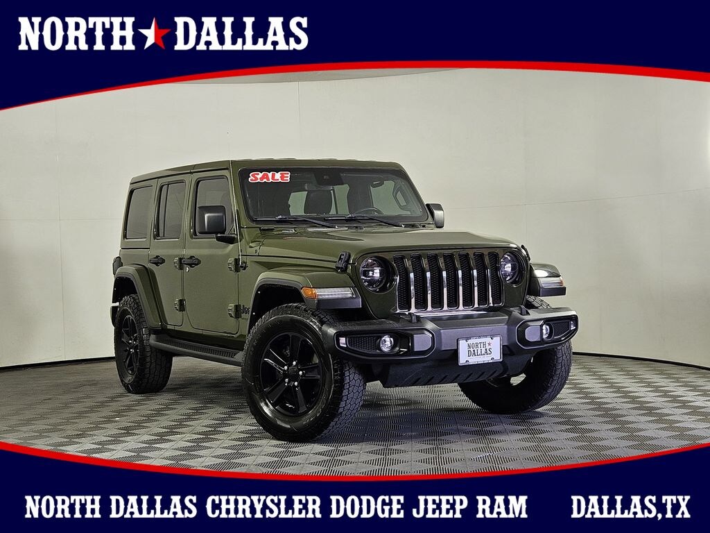 Used 2022 Jeep Wrangler Unlimited Sahara SUV