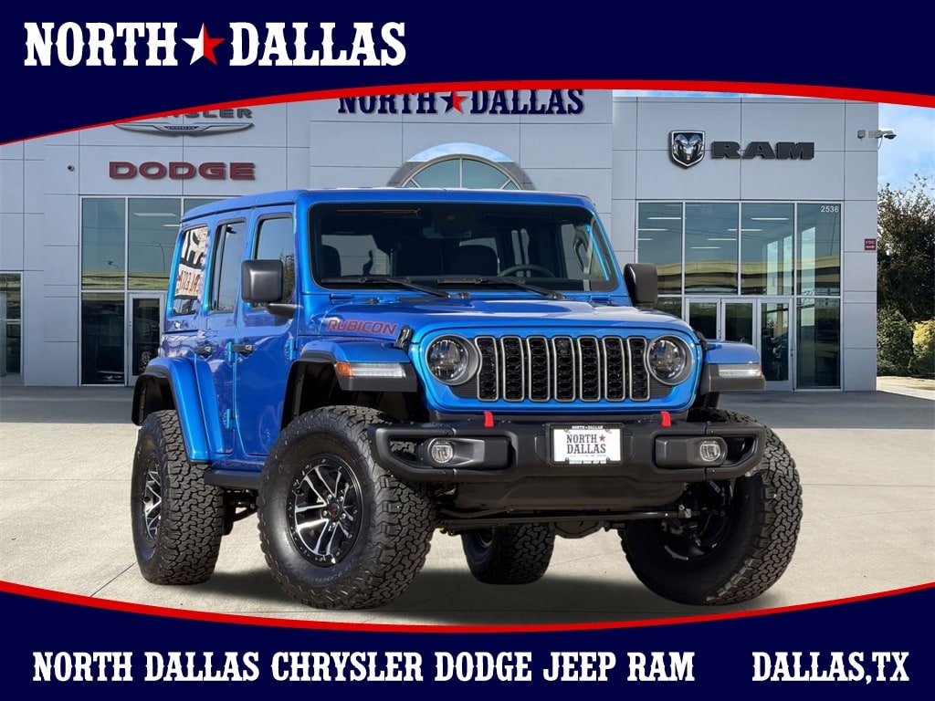 New 2025 Jeep Wrangler 4-DOOR RUBICON X Sport Utility