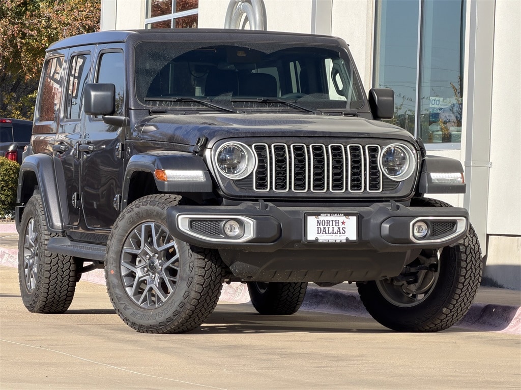 New 2025 Jeep Wrangler 4-DOOR SAHARA Sport Utility