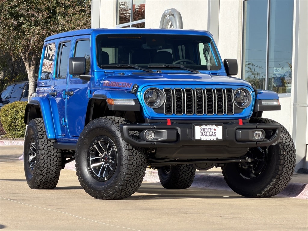 New 2025 Jeep Wrangler 4-DOOR RUBICON X Sport Utility