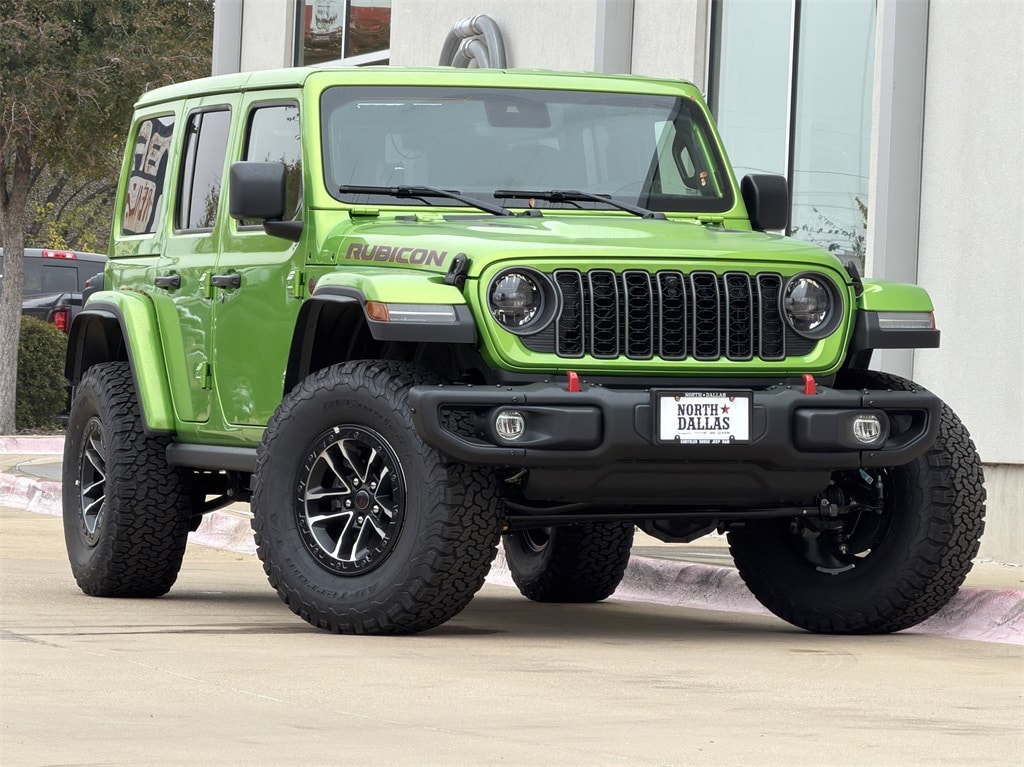 New 2025 Jeep Wrangler 4-DOOR RUBICON X Sport Utility