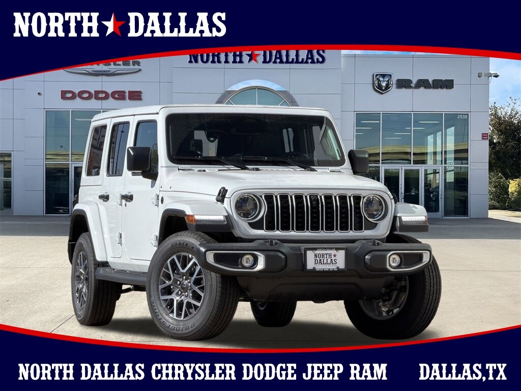 New 2025 Jeep Wrangler 4-DOOR SAHARA Sport Utility