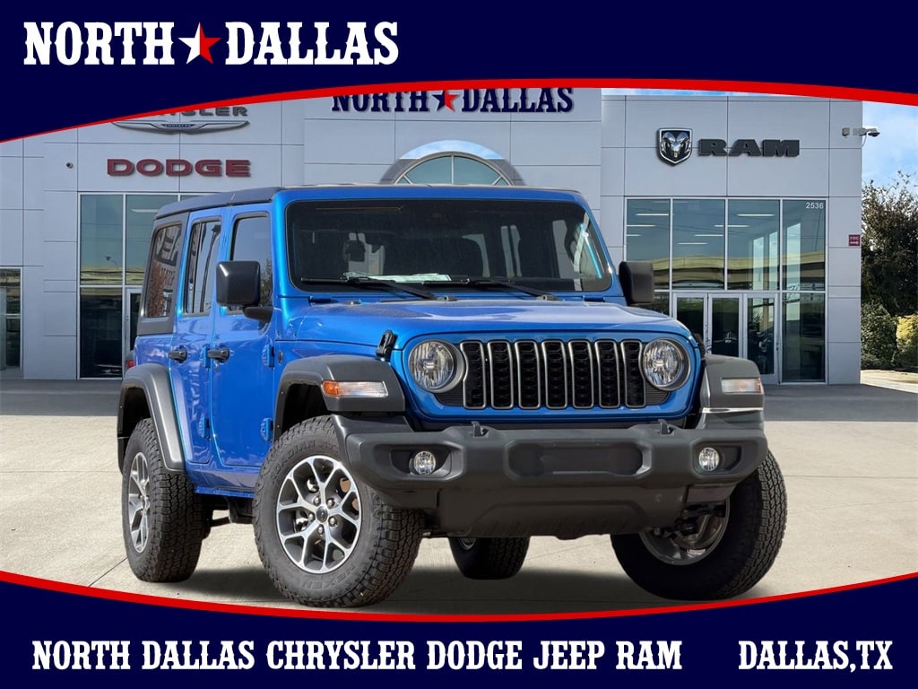 New 2025 Jeep Wrangler 4-DOOR SPORT S Sport Utility