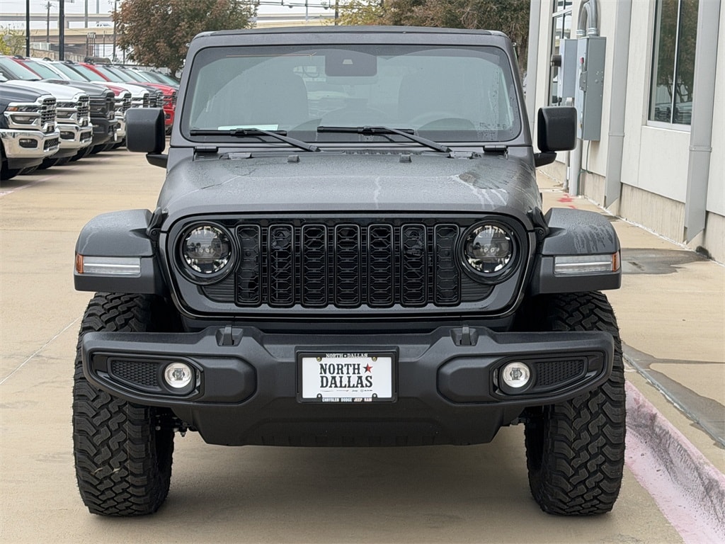 New 2025 Jeep Wrangler 4-DOOR WILLYS Sport Utility