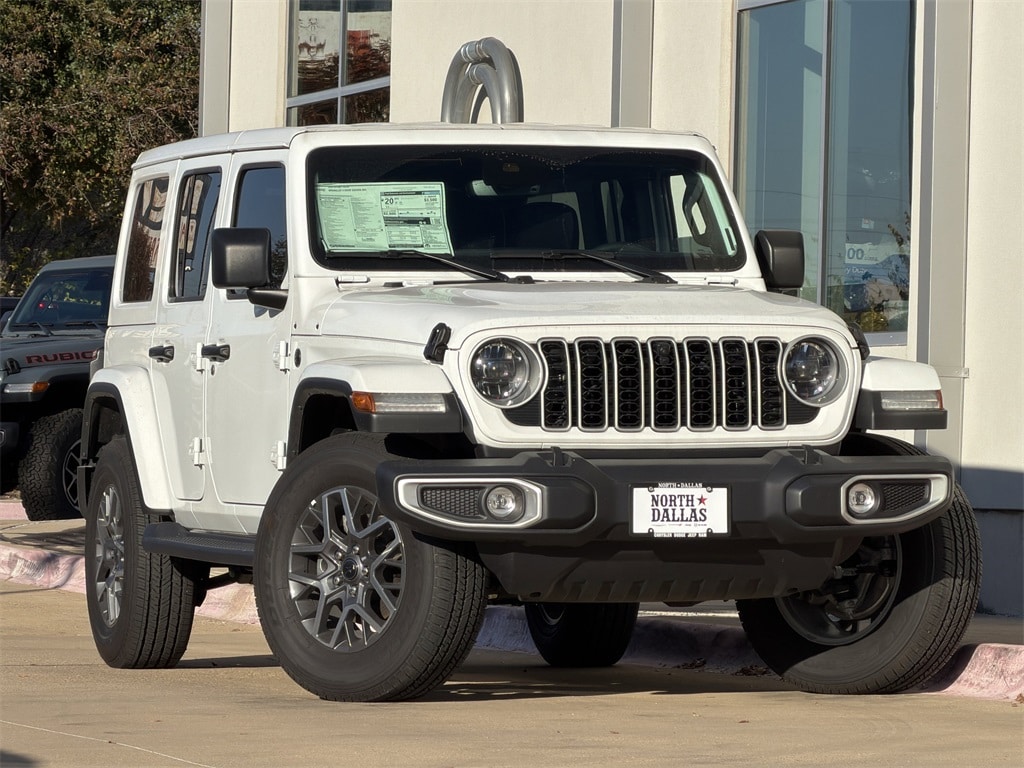 New 2025 Jeep Wrangler 4-DOOR SAHARA Sport Utility
